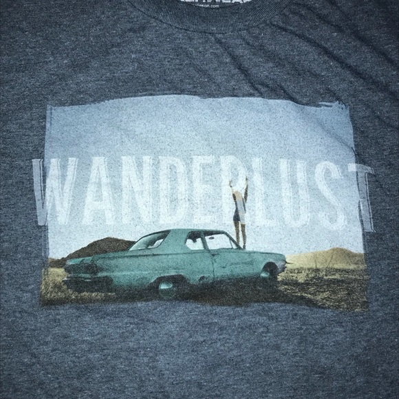 Wanderlust T-Shirt Makerwear Size Medium Unisex - Picture 2 of 3
